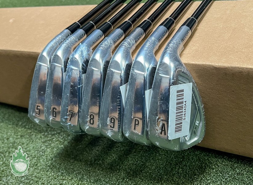 NEW Srixon ZXiR Forged Irons 5-PW/AW MMT 65g Regular Flex Graphite Golf Set