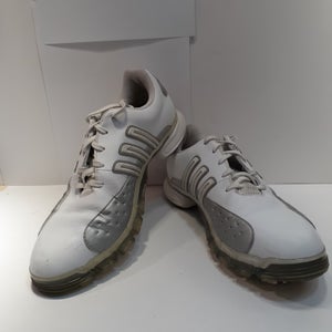 Women's Size M 9.5 Adidas Adiprene Powerband Chassis Golf Shoes (Used) JE3985
