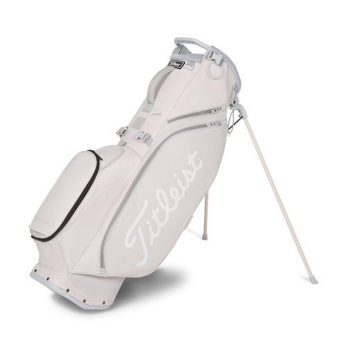 TITLEIST PLAYERS S4 STAND BAG PALE PINK/GRAY/WHITE