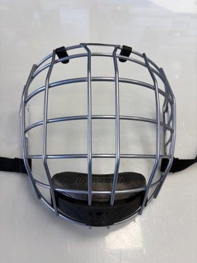 Used Warrior Hockey Wire Mask Grey MD 11860-S000304423