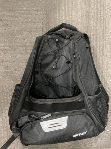 Used DAFISKY BB/SB Player Backpack Black 11614-S000230748