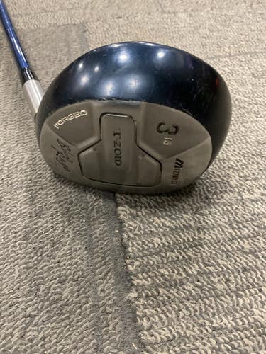 Used Mizuno T ZOID BLUE RAGE Mens Fairway Wood RH 3 Wood 11614-S000230741
