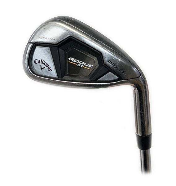 Callaway Rogue ST Max OS Single 9 Iron Steel True Temper Elevate MPH 85 Regular