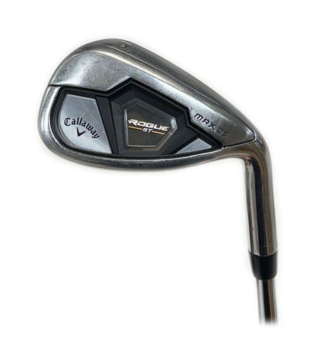 Callaway Rogue ST Max OS Single Pitching Wedge Steel True Temper Elevate MPH 85