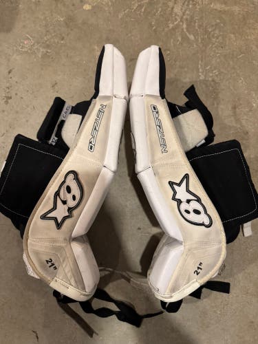 21" Brian's Netzero Goalie Leg Pads (Used)