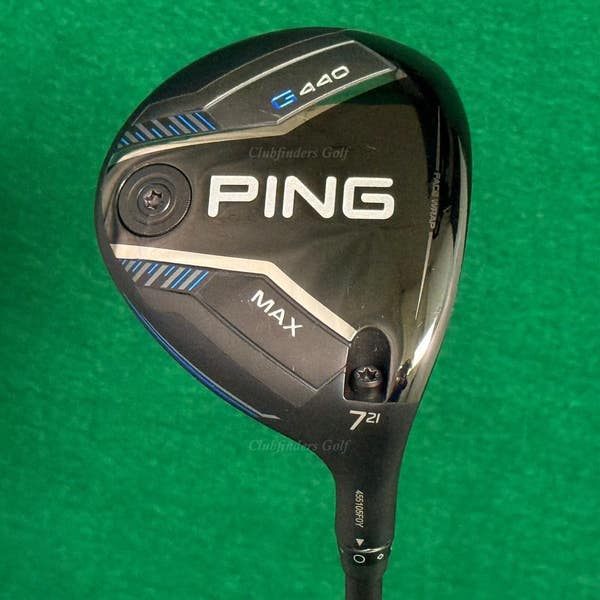 Ping G440 MAX 21 Fairway Wood 7 Ping Alta CB Blue 65S Graphite