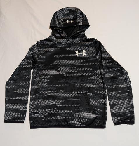 Boys Medium Black Under Armour Sweatshirt (Used)