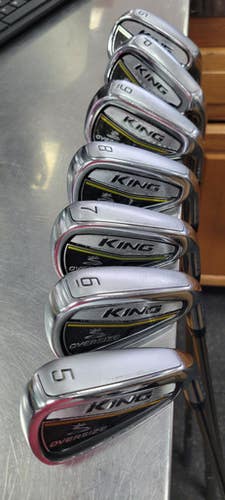Used Cobra KING OVERSIZE Mens Iron Set RH 5I-GW/AW 11497-S000155413