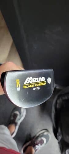Used Mizuno BLACK CARBON BC3 343G Mens Putter RH 11497-S000155417