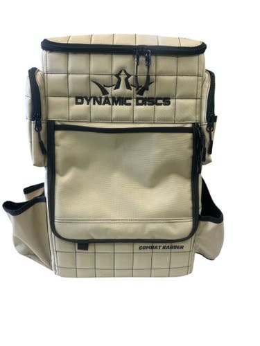 Used Dynamic Discs COMBAT RANGER Disc Golf Backpack Tan LG 11862-S000092736