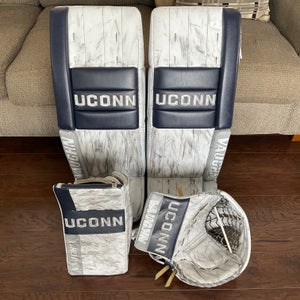 Vaughn V10 Goalie Pads, Glove, & Blocker Full Set - ~32+1