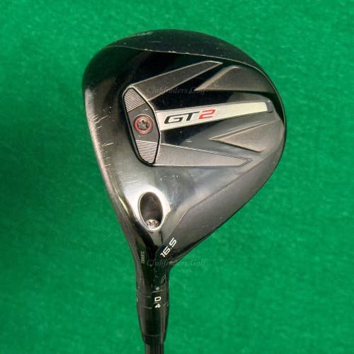 LH Titleist GT2 16.5 Fairway Wood Aldila RIP Phenom 80 Graphite Stiff w/ HC