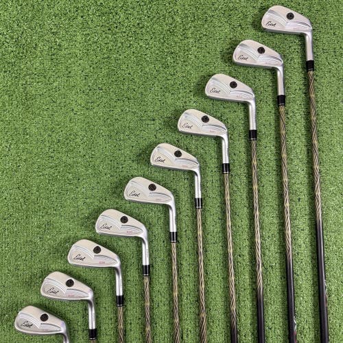 Edel SLS-01 Same Length One Iron Set 3-PW GW SW Paderson Kinetixx Senior 10 Flex