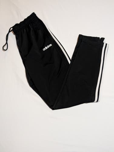 Men's Black Large Adidas Track Pants (Used)