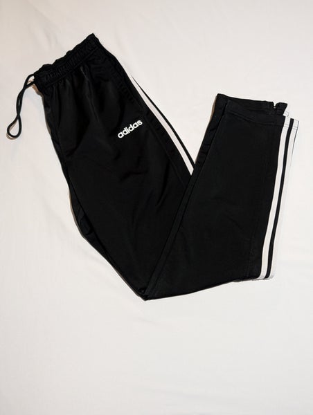 Men's Black Large Adidas Track Pants (Used)
