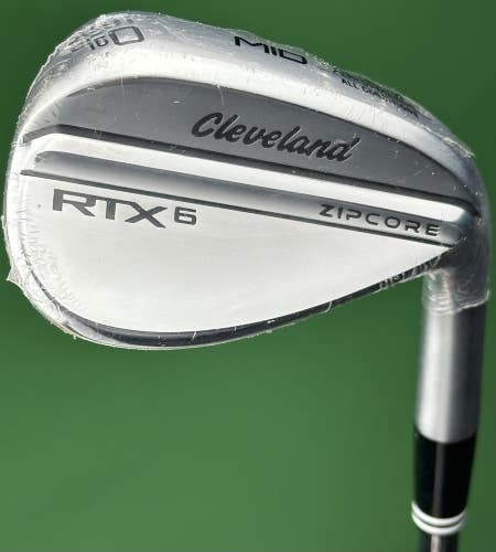 Cleveland RTX 6 Tour Satin Gap GW Wedge 50-10* Steel Dynamic Gold Spinner NEW!