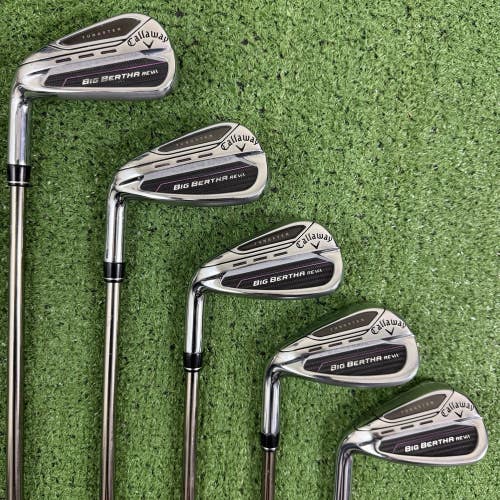 Callaway Reva 2023 Big Bertha Iron Set 7-PW AW RCH 45 Womens Flex Left Handed