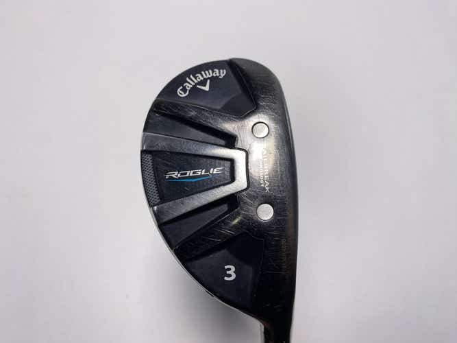 Callaway Rogue 3 Hybrid 19* Aldila Synergy 60g Stiff Graphite Mens RH