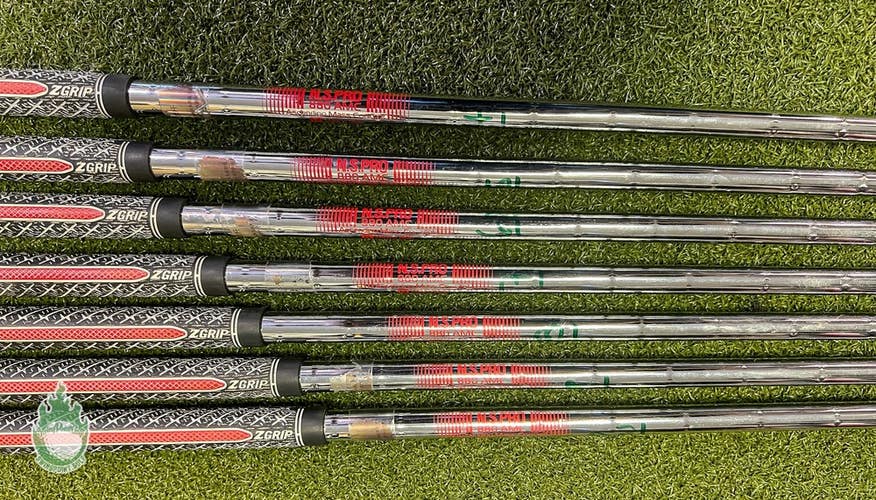 Used N.S.Pro 880 AMC 5-PW/AW Regular Flex Steel Iron Set Shafts