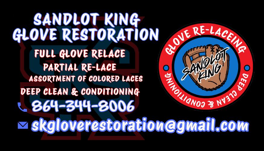 Sandlot King Glove Restoration