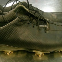 Used Foot Joy Mens Golf Shoes Black Senior 10 11868-S000067459