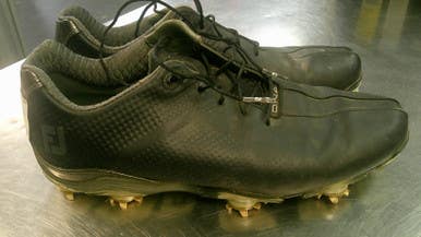 Used Foot Joy Mens Golf Shoes Black Senior 10 11868-S000067459