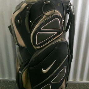 Used Nike CART BAG Mens Cart Bag Black 11868-S000067412