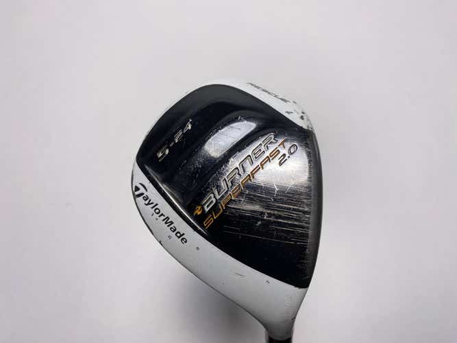 TaylorMade Burner Superfast 2.0 5 Hybrid 24* REAX 60g Regular Graphite Mens RH