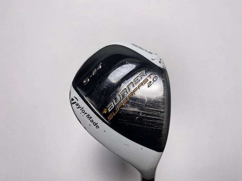 TaylorMade Burner Superfast 2.0 5 Hybrid 24* REAX 60g Regular Graphite Mens RH