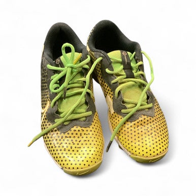 Used Nike DIAMOND FAST FLEX BB/SB Cleats Yellow Junior 06 11846-S000096377