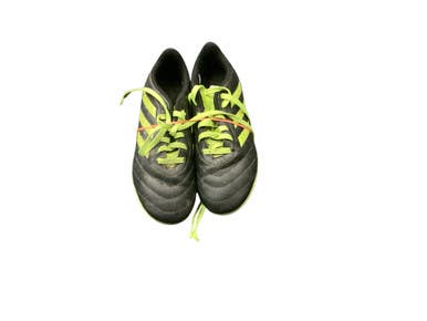 Used Adidas Soccer Cleats Black Junior 01.5 11846-S000096340