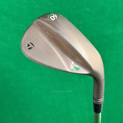 TaylorMade Milled Grind 4 MG4 Black 60-SB10 60 Lob Wedge Stepped Wedge Flex