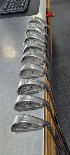 Used Ping EYE 2 BLACK DOT Mens Iron Set RH 3I-SW 11497-S000155425