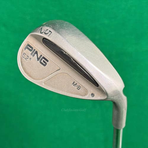 Ping M/B Black Dot 52 Gap Wedge Stepped Steel Wedge Flex