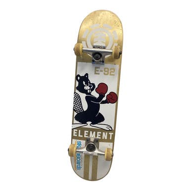 Used Element E-92 Complete Skateboard Vegas Gold 8" 11443-S000202658