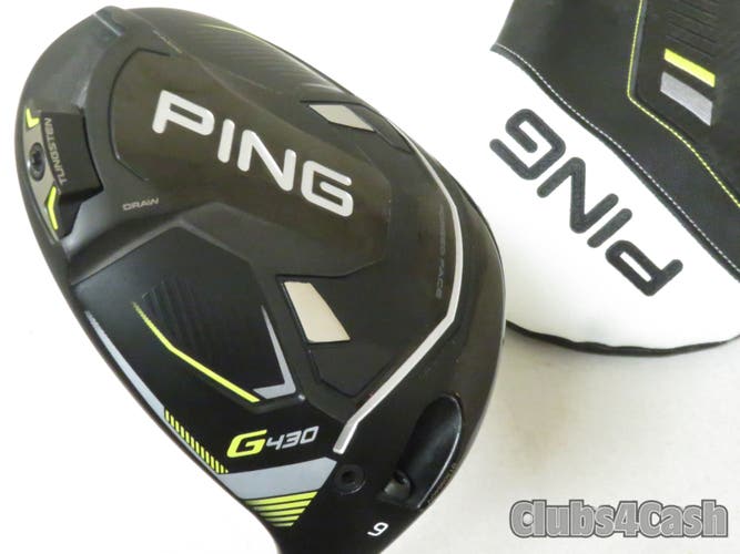 PING G430 Max Driver 9 HZRDUS Smoke RDX Red 50g 5.5 Regular Flex +Cover