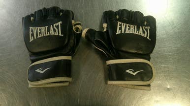 Used Everlast Martial Arts Gloves Black S/M 11868-S000067290
