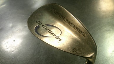 Used ACCUSPIN Golf Wedge Mens RH 52 Degree 11868-S000067300