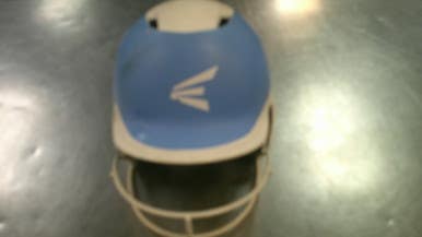 Used Easton HELMET Batting Helmet w/Mask Carolina Blue S/M 11868-S000067327