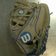 Used Wilson A450 BB/SB Glove RH Throw Grey 10 3/4" 11868-S000067336