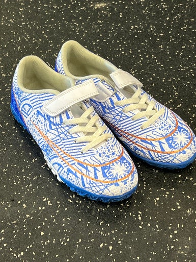 Used Nike Soccer Turf Shoes Royal Blue Junior 02 11849-S000036731