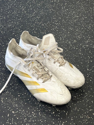 Used Adidas Soccer Cleats White Senior 9.5 11849-S000036725