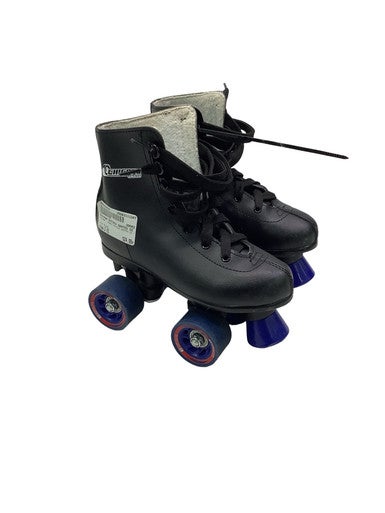 Used Chicago CHICAGO SKATES SZ 1 Junior Roller Quad Skates Black Junior 01 11347-S000254820