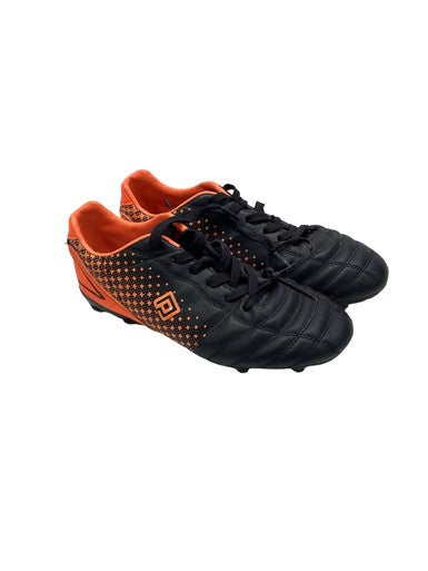 Used Dream Pairs Soccer Cleats Black And Orange Junior 04 11347-S000263499