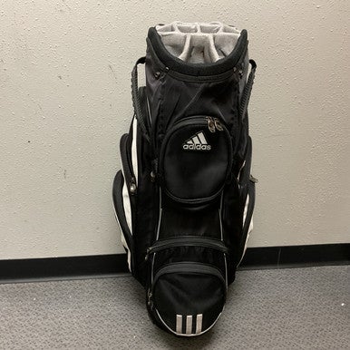 Used Adidas Mens Cart Bag Black And White 11855-S000199149