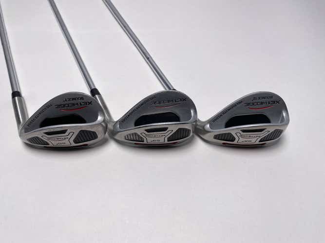 XE1 The Ultimate Wedge Set 55* 12 59* 7 65* Wedge Steel Mens RH