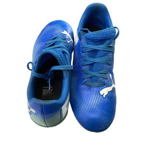 Used Puma Soccer Cleats Royal Blue Junior 01 11760-S000087854