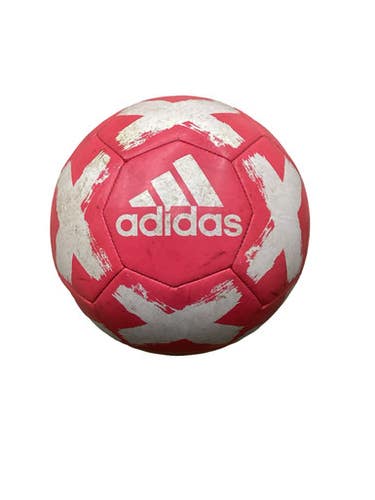 Used Adidas ADIDAS SOCCER 3 All Size Soccer Ball Pink And White 3 11760-S000087846