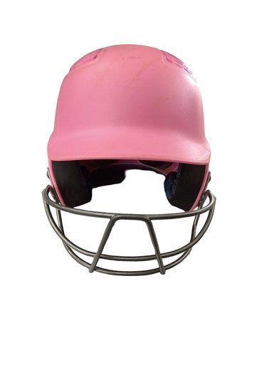 Used Easton GAMETIME 6 3/8 - 7 1/8 Batting Helmet w/Mask Pink S/M 11760-S000087843