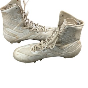 Used Under Armour Adult FB Cleats White Senior 10.5 11760-S000087837